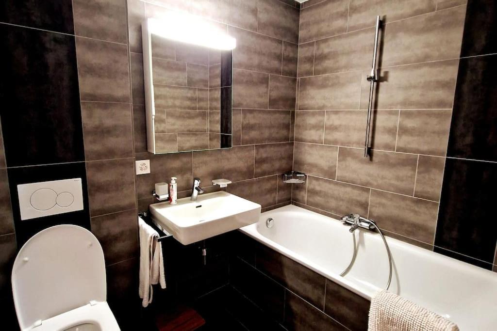 Superbe Appartement Champex-Lac Avec Piscine Et Sauna Exterior photo